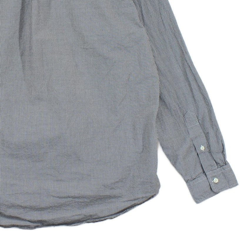 Mens Check Shirt Button Up Long Sleeve