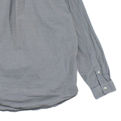 Mens Check Shirt Button Up Long Sleeve