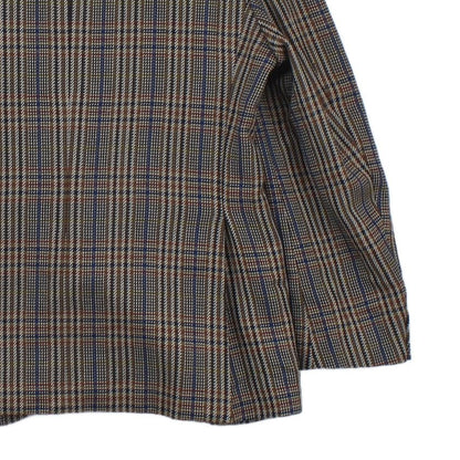 Mens Blazer Uk Made Check Long