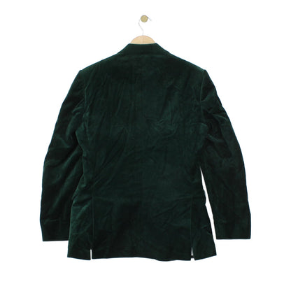 Mens Velvet Blazer Slim Fit Cotton