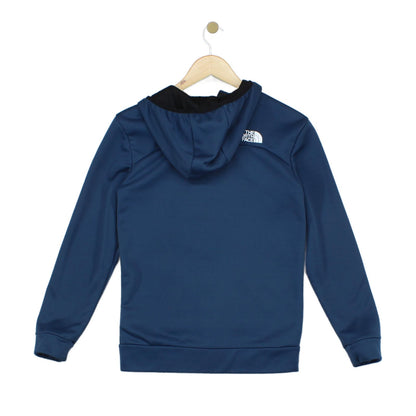 Boys Fleece Jacket Hooded Full Zip Quilted
