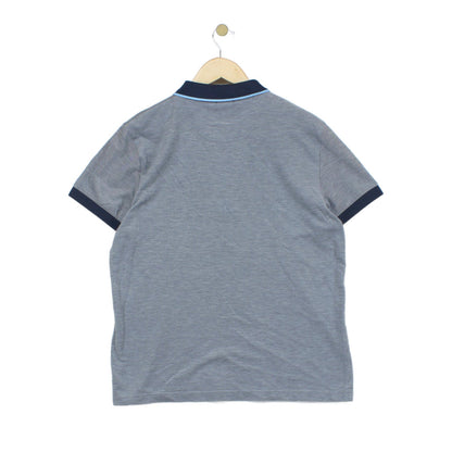 Mens Polo Shirt Slim Fit Collar Short Sleeve Cotton