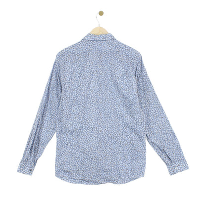 Mens Floral Shirt Long Sleeve Regular Fit