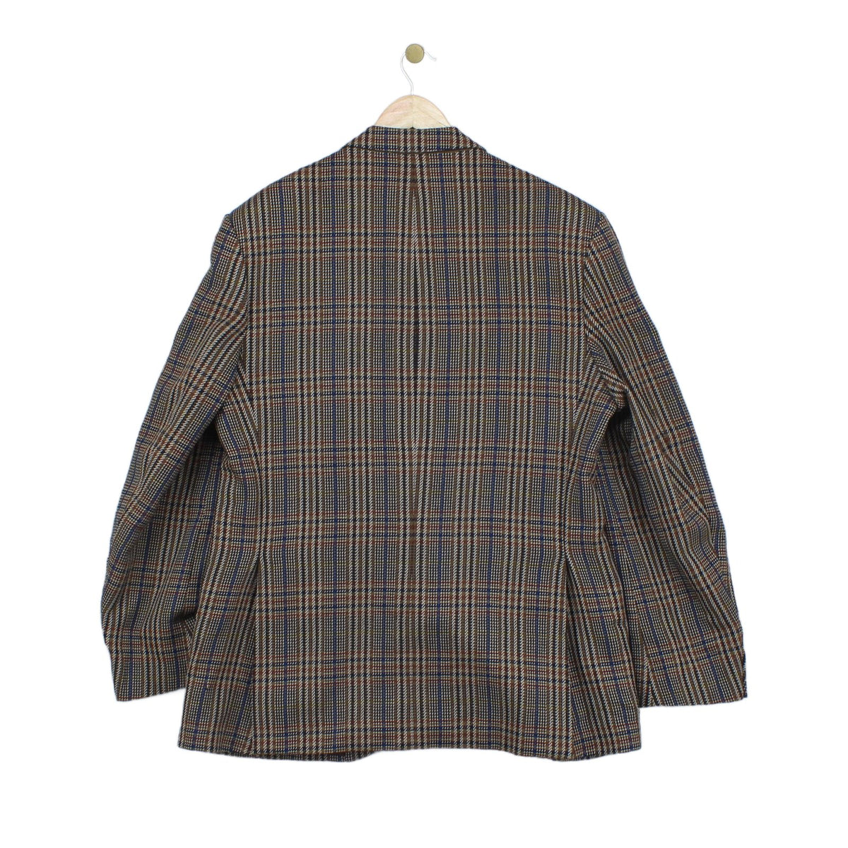 Mens Blazer Uk Made Check Long