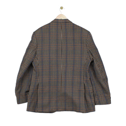 Mens Blazer Uk Made Check Long