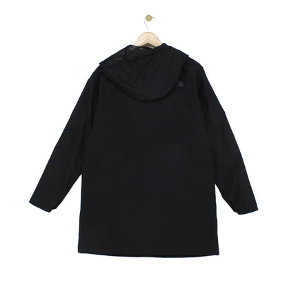 Womens Dryvent Waterproof Coat Hooded Snap Button