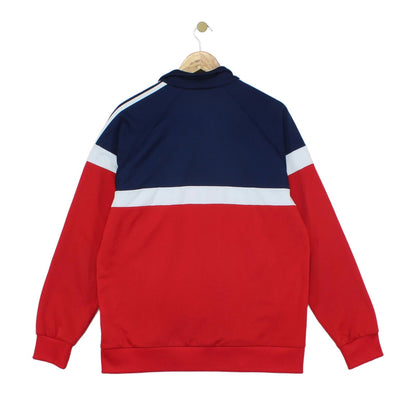 Mens Track Jacket Athletic Stripes Logo