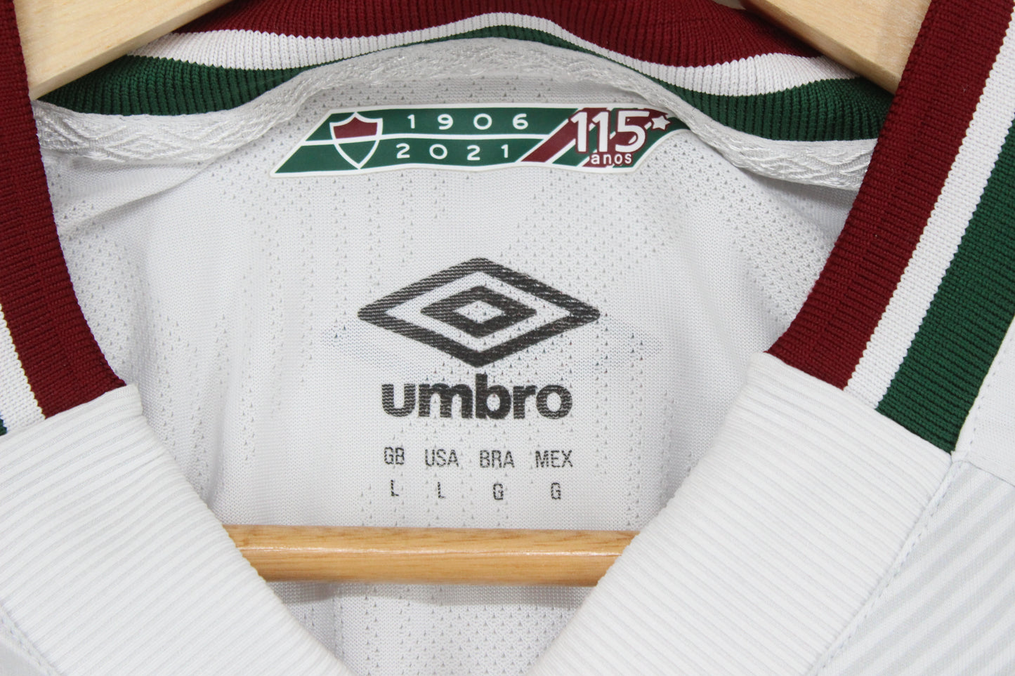 Mens Fluminense 2021-22 Football Shirt Away Jersey