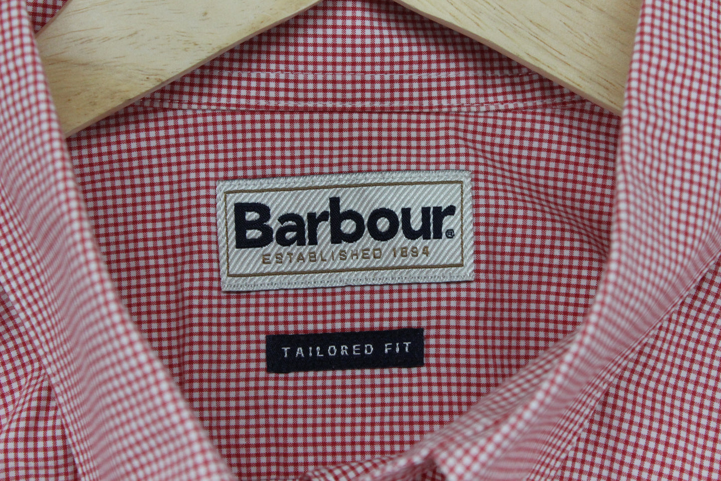 Mens Shirt Short Sleeve Tailored Button Up Check