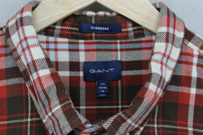 Mens Flannel Shirt Oversized Plaid