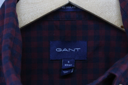 Mens Check Shirt Long Sleeve Regular Fit