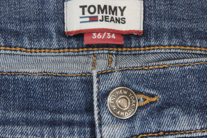 Mens Ryan Jeans Slim Straight Denim Stretch