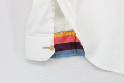 Mens Shirt Stretch Slim Fit Made In Italy