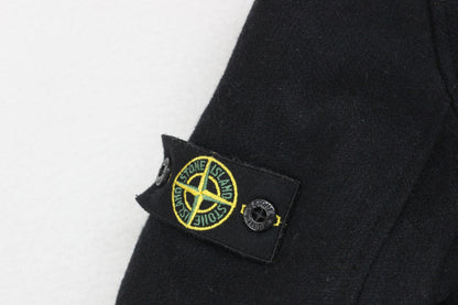 Boys Pea Coat Hooded Wool Blend