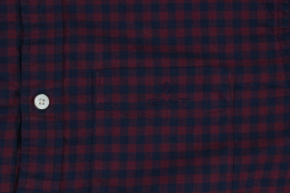Mens Check Shirt Long Sleeve Regular Fit