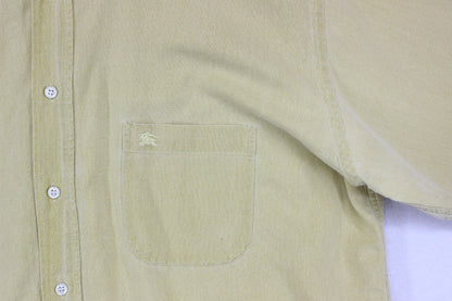 Mens Shirt Button Up Long Sleeve