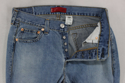 Mens Jeans Denim Straight Leg