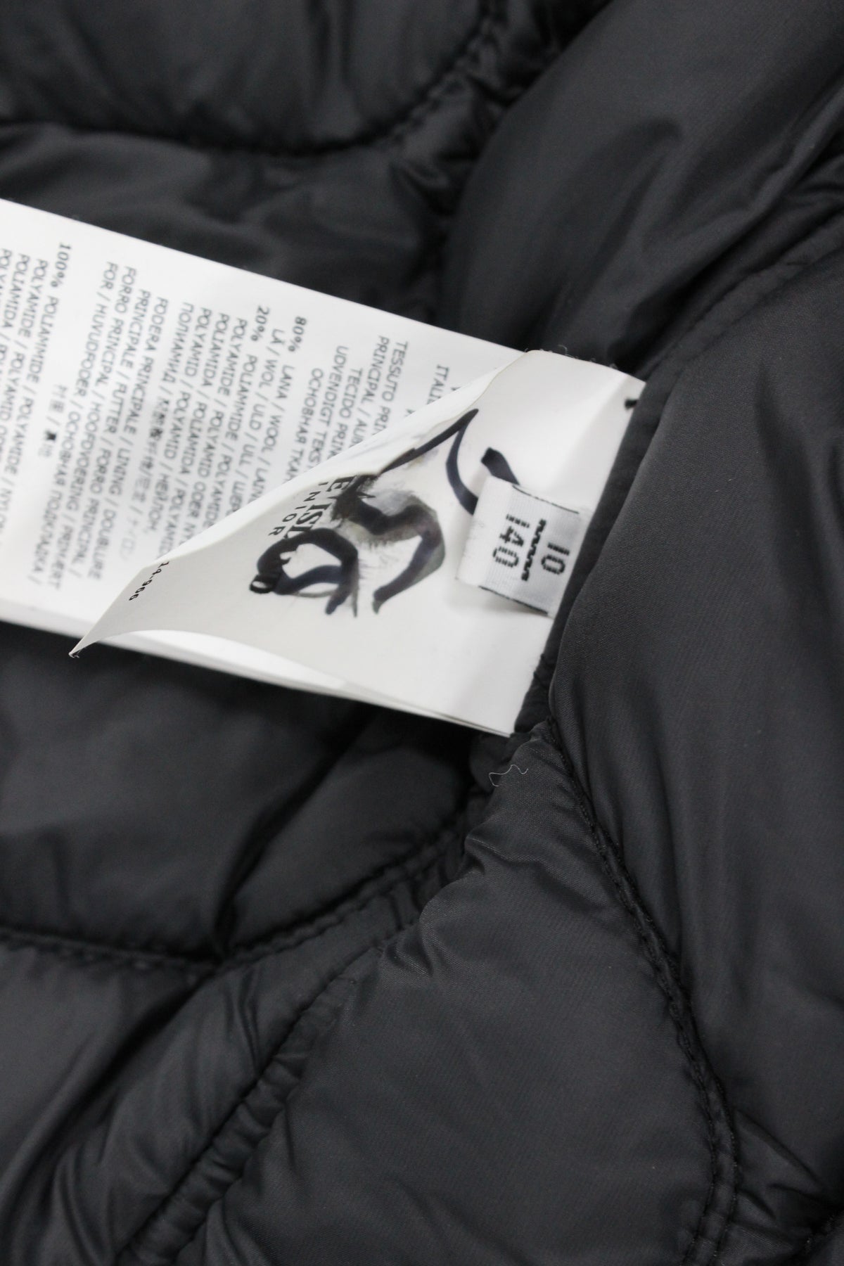 Boys Pea Coat Hooded Wool Blend