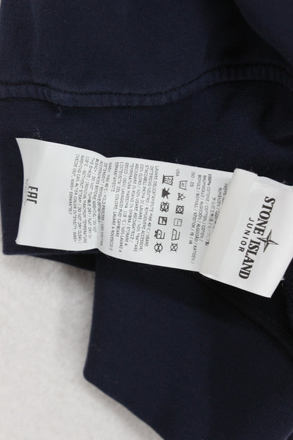Boys Sweatshirt Crew Neck Logo Patch