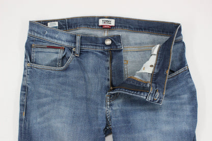 Mens Ryan Jeans Slim Straight Denim Stretch