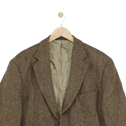 Mens Harris Tweed Blazer Long Wool