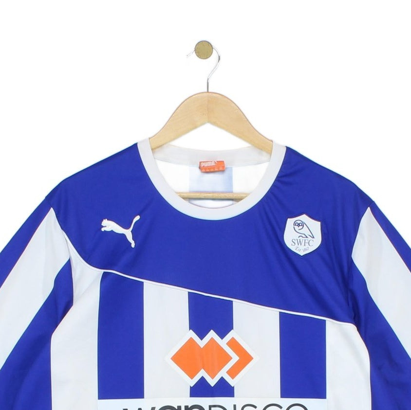 Mens Sheffield Wednesday 2013-14 Football Shirt Home Jersey