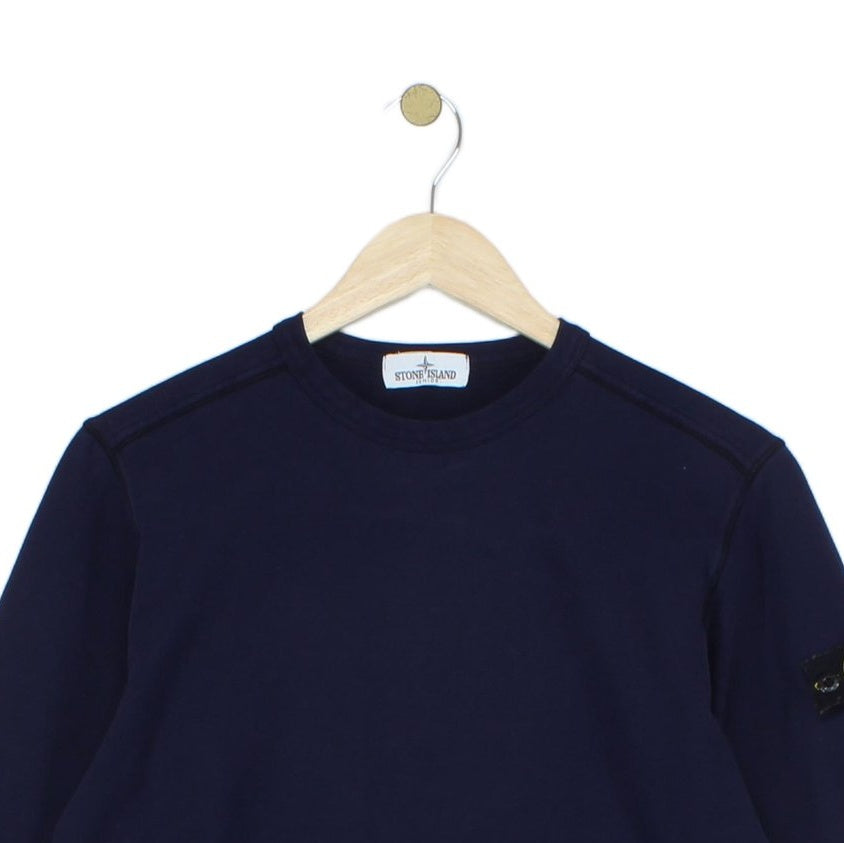 Boys Sweatshirt Crew Neck Logo Patch
