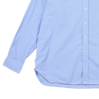 Mens Check Shirt Long Sleeve Business