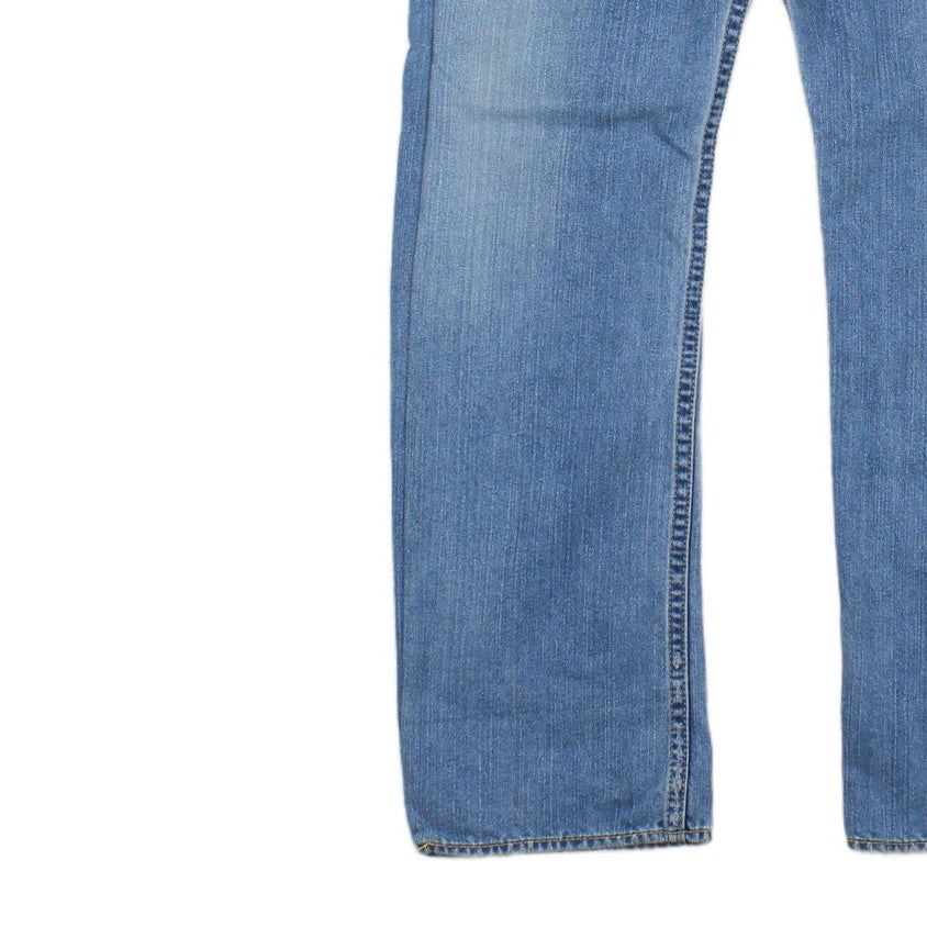 Mens Jeans Denim Straight Leg