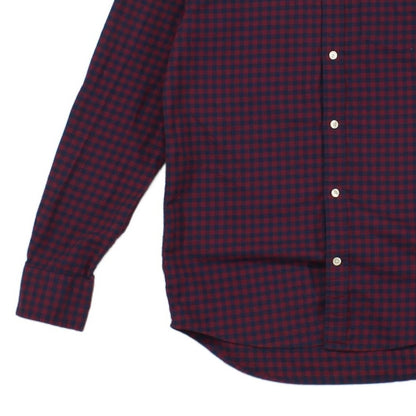 Mens Check Shirt Long Sleeve Regular Fit
