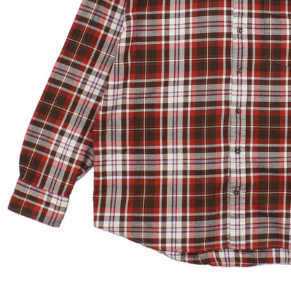 Mens Flannel Shirt Oversized Plaid