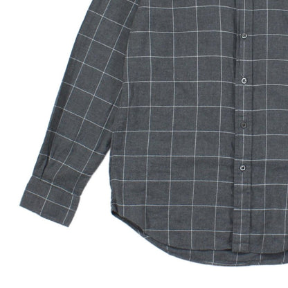 Mens Check Shirt Custom Fit Long Sleeve Plaid