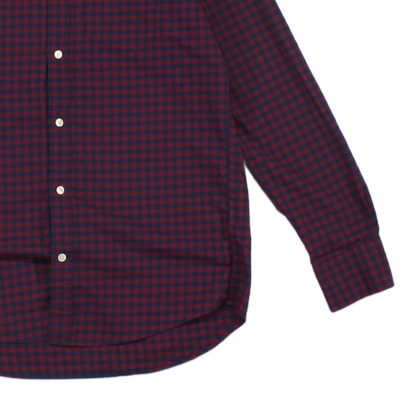 Mens Check Shirt Long Sleeve Regular Fit