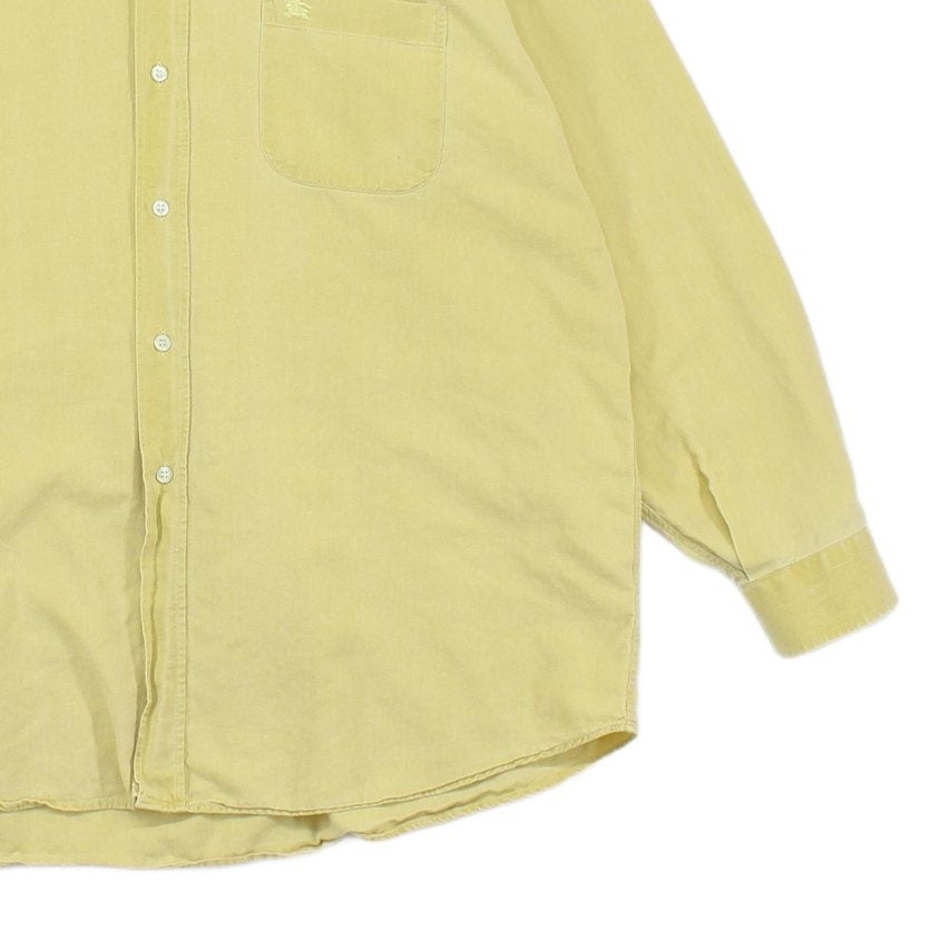 Mens Shirt Button Up Long Sleeve