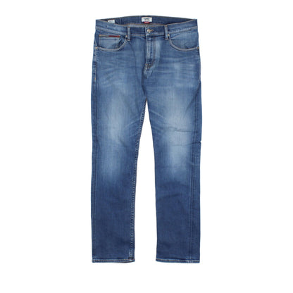 Mens Ryan Jeans Slim Straight Denim Stretch