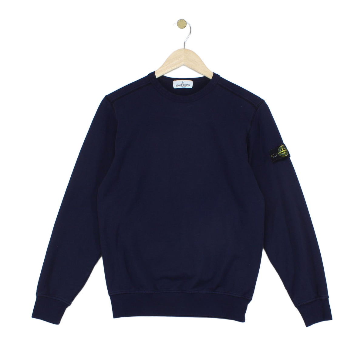 Boys Sweatshirt Crew Neck Logo Patch