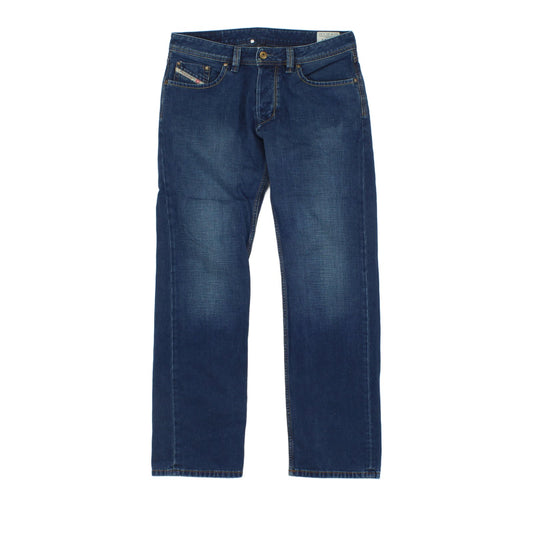 Mens Larkee Jeans Regular Straight Denim Straight