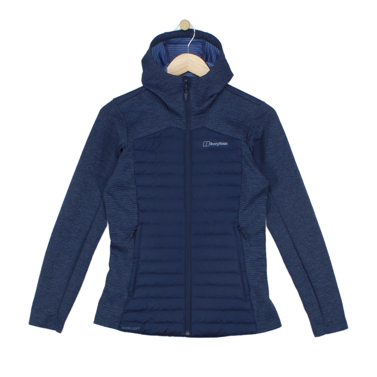 Womens Quilted Jacket Hooded Lightweight Outdoor