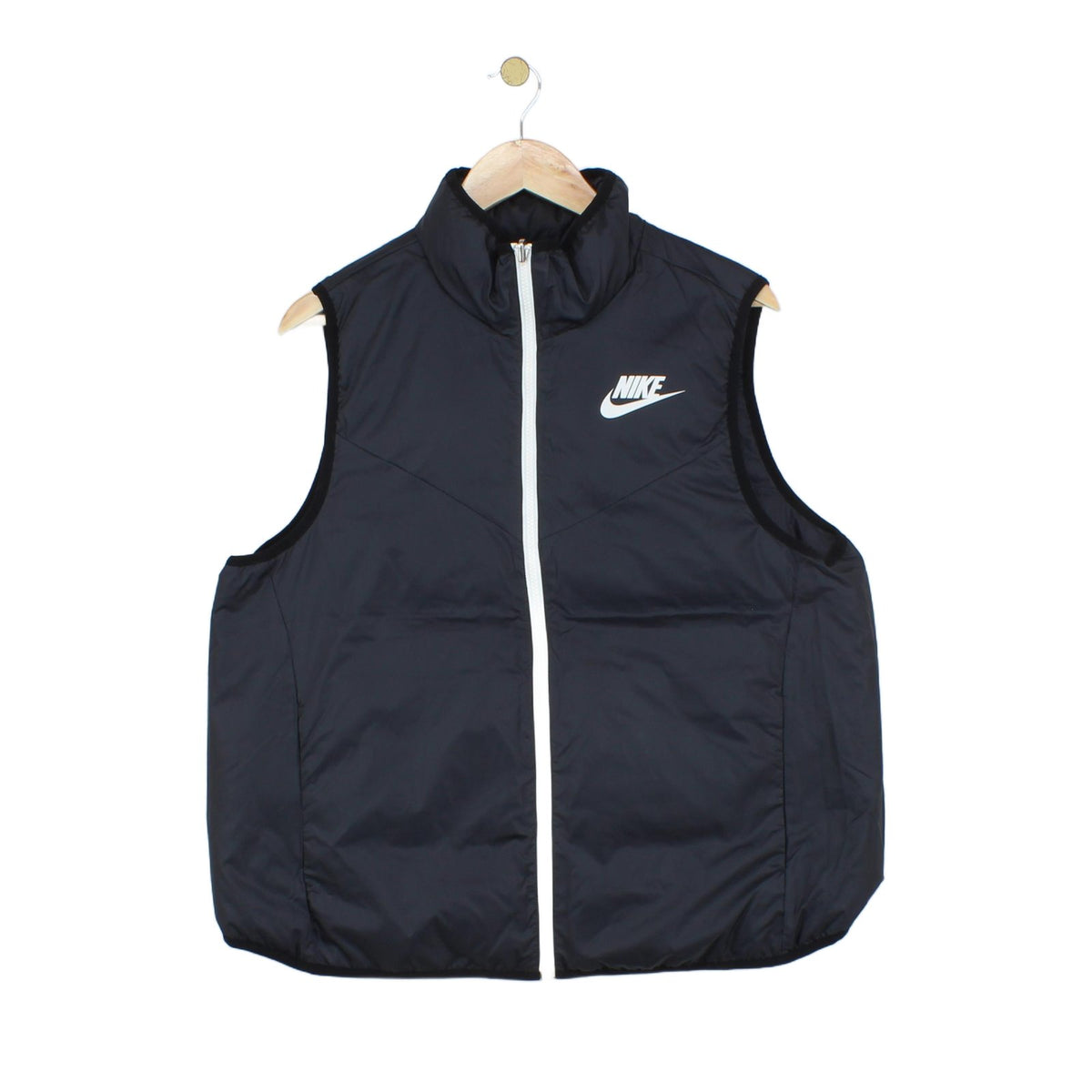 Mens Down Bodywarmer Sleeveless Puffer Athletic Reversible