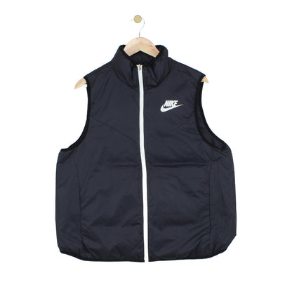 Mens Down Bodywarmer Sleeveless Puffer Athletic Reversible