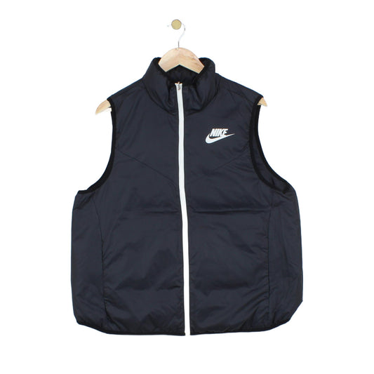 Mens Down Bodywarmer Sleeveless Puffer Athletic Reversible