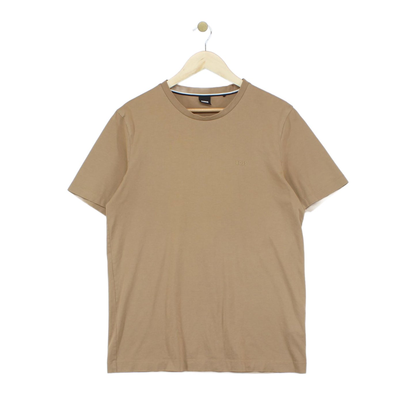 Mens T-Shirt Crew Neck Short Sleeve Plain