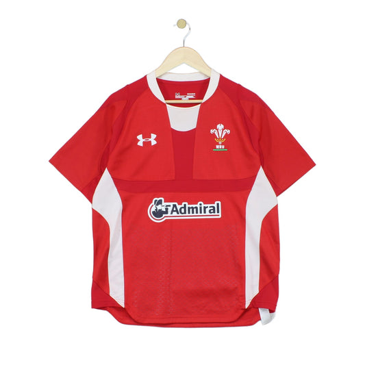 Mens Wales 2012 Rugby Jersey Home Jersey