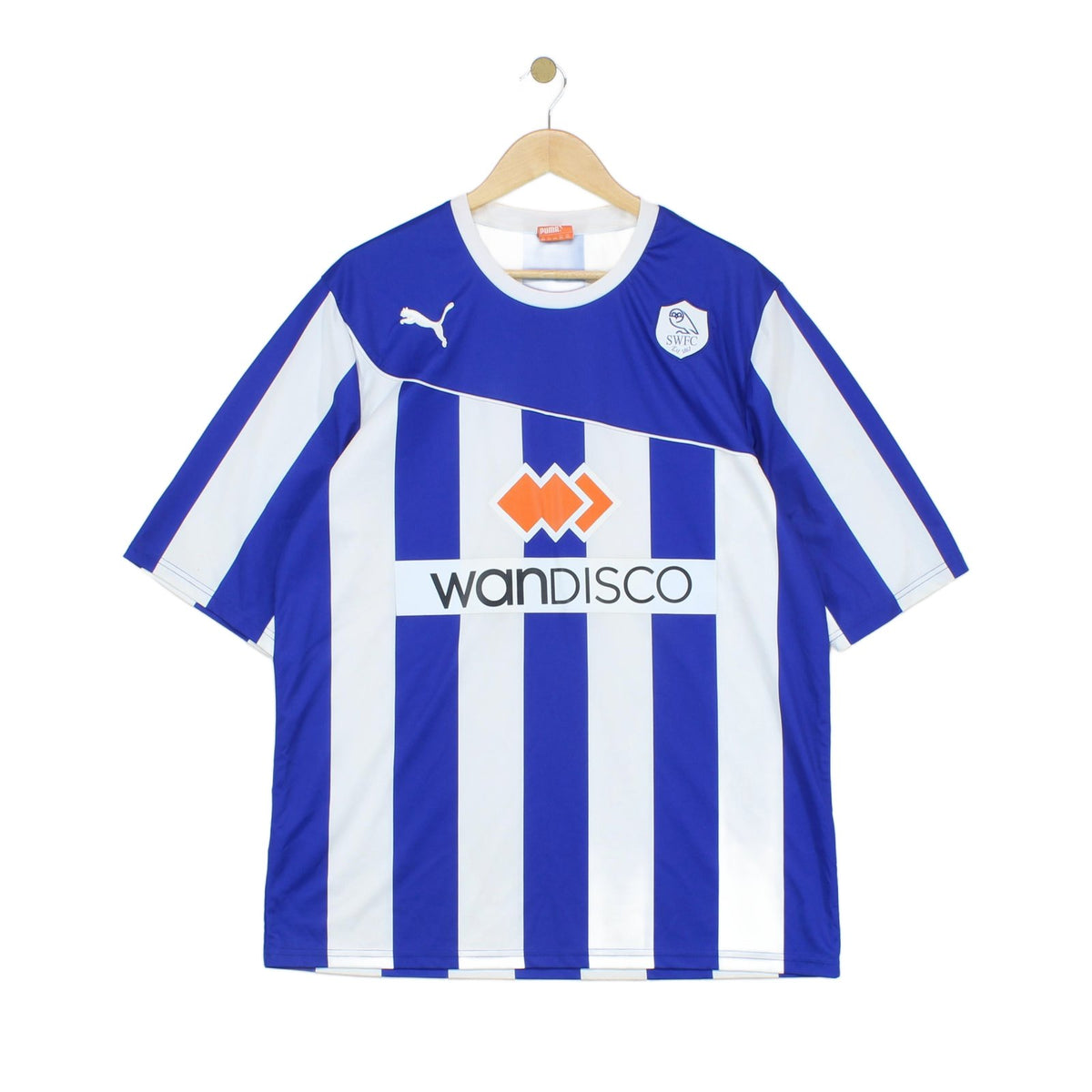 Mens Sheffield Wednesday 2013-14 Football Shirt Home Jersey