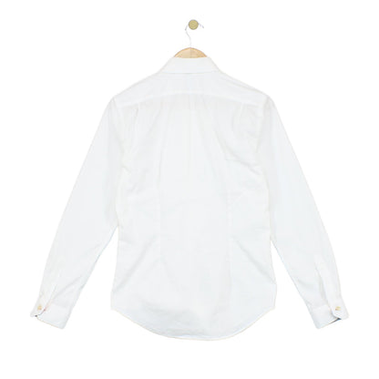 Mens Shirt Stretch Slim Fit Made In Italy