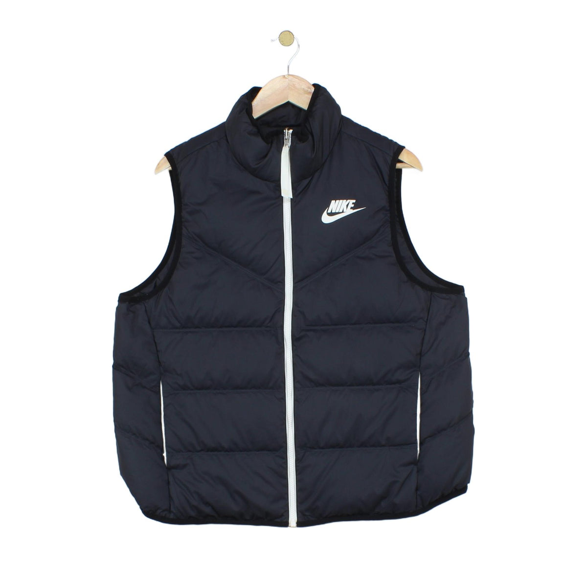 Mens Down Bodywarmer Sleeveless Puffer Athletic Reversible