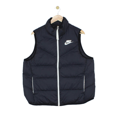 Mens Down Bodywarmer Sleeveless Puffer Athletic Reversible