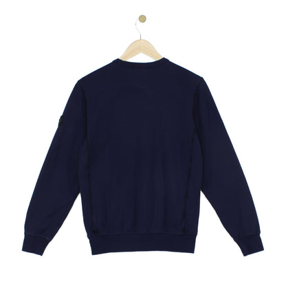 Boys Sweatshirt Crew Neck Logo Patch