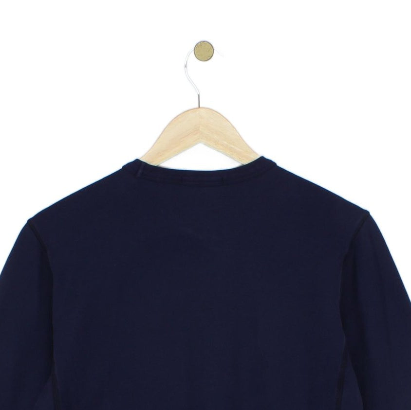 Boys Sweatshirt Crew Neck Logo Patch