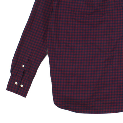 Mens Check Shirt Long Sleeve Regular Fit